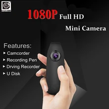 Dingfentech ID07 1080 P Full HD Беспроводной мини ручка Камера Micro Для тела носить Аудио Видео Автомобильные Регистраторы движения Действие DV видеорегистратор видеокамера