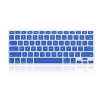 100 шт/партия 11,6 дюймов Силиконовая клавиатура для ноутбука Обложка для Apple Macbook Air 11 дюймов протектор наклейки - Цвет: blue