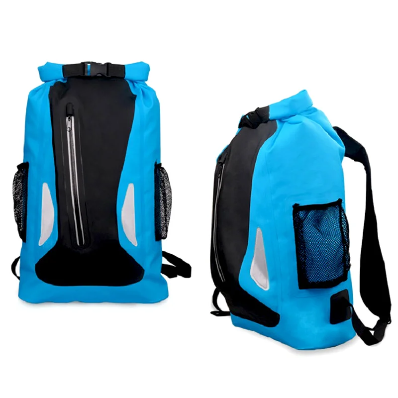 

Outdoor Dry Bag Backpack Waterproof 500D PVC backpack for Kayaking Boating Hiking Camping Fishing Sports