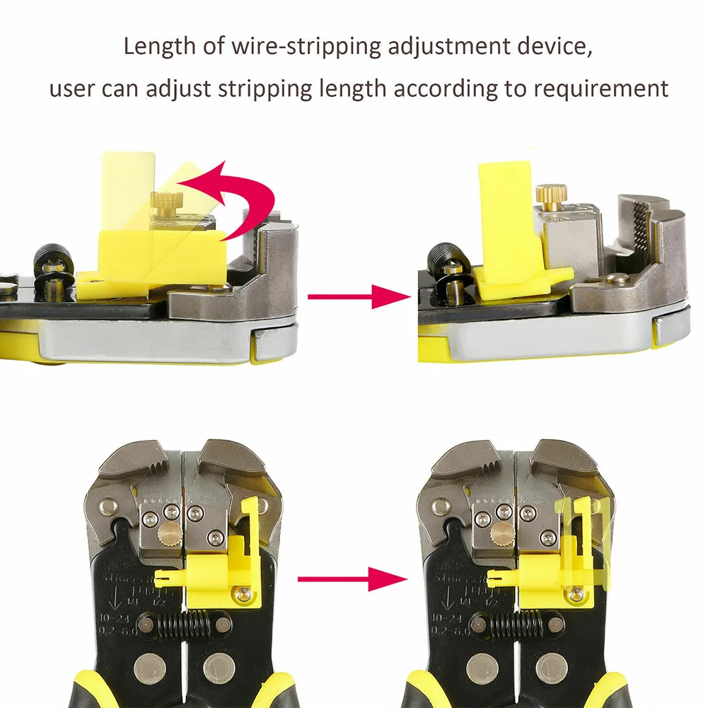 JX 1301 многофункциональные резцы для проводов храповое колесо обжимной пресс клещи для зачистки проводов плоскогубцы для обжимки и снятия изоляции инструменты