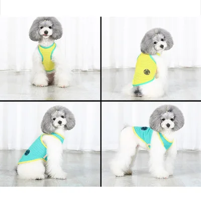

Dog clothes thin section spring and summer Teddy Bomei deer dog vest Yorkshire Chihuahua than bear