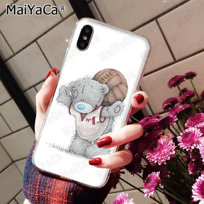 MaiYaCa силиконовый чехол для телефона, низкая, Tatty Teddy Me To You Bear для iphone 11 pro 8 7 66S Plus X 10 5S SE 5C XS XR XS MAX - Цвет: 18