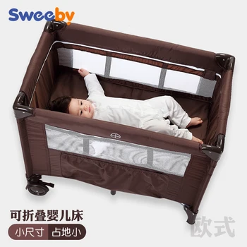 

Babyfond Mini Baby Bed Small Size Portable Game Bed Folding Bed Small Type Small Bed