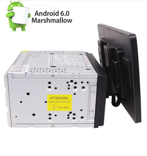 Top Android 7.1 Quad Core 10.1 inch universal Double 2 din Car GPS ( NO DVD) Player car radio Bluetooth Stereo RDS WIFI Multimedia 4