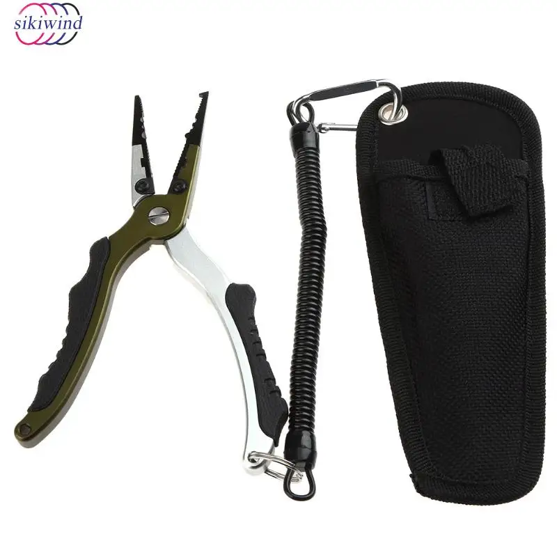 في الهواء الطلق المحمولة مشبك معدني Multitool كماشة الصيد السمك الشفاه القابض تحكم الألومنيوم سبائك الصيد أدوات Pesca اكسسوارات