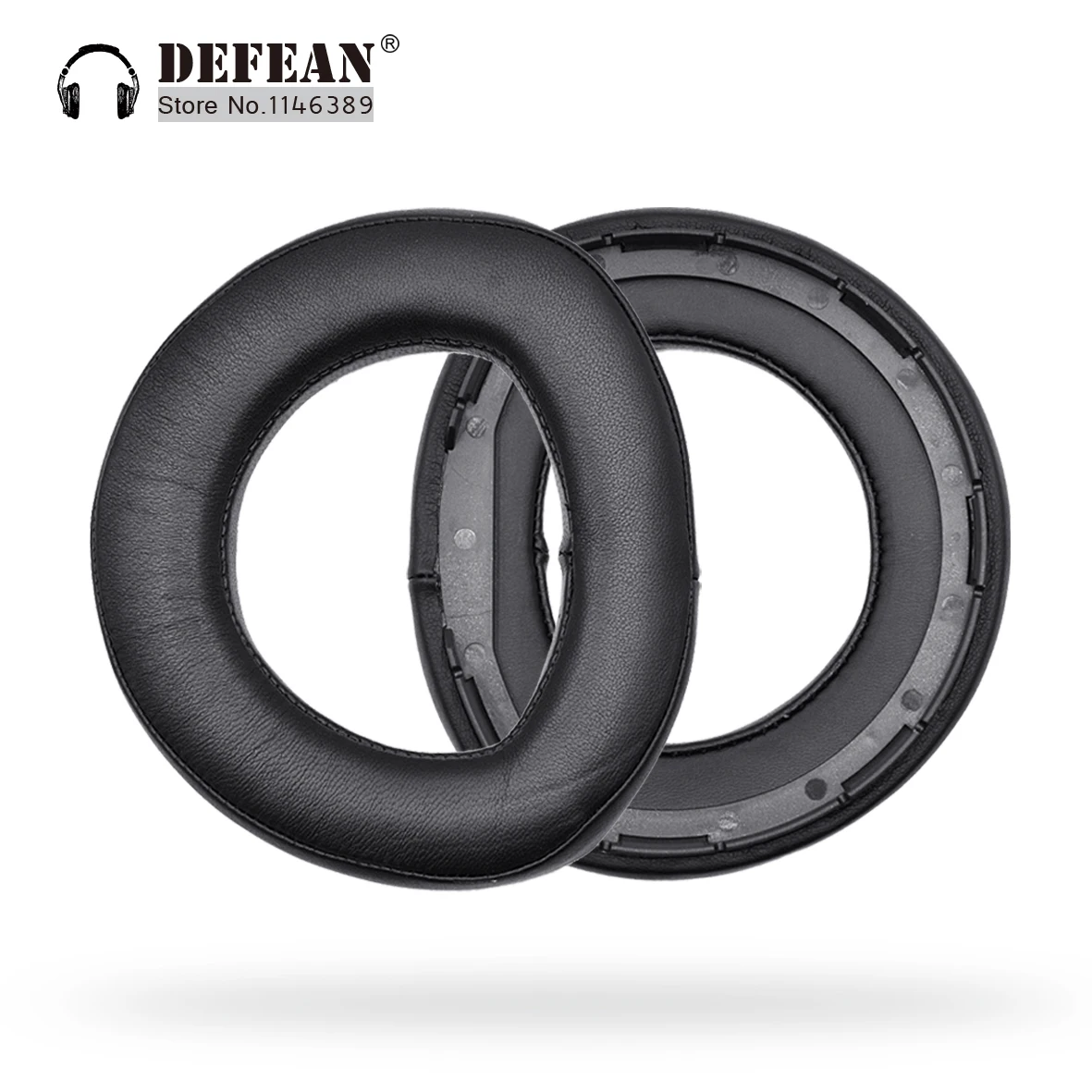

Real Leather Ear Pads Cushion for Sennheiser HD 800 HD800 Reference Dynamic Headphones