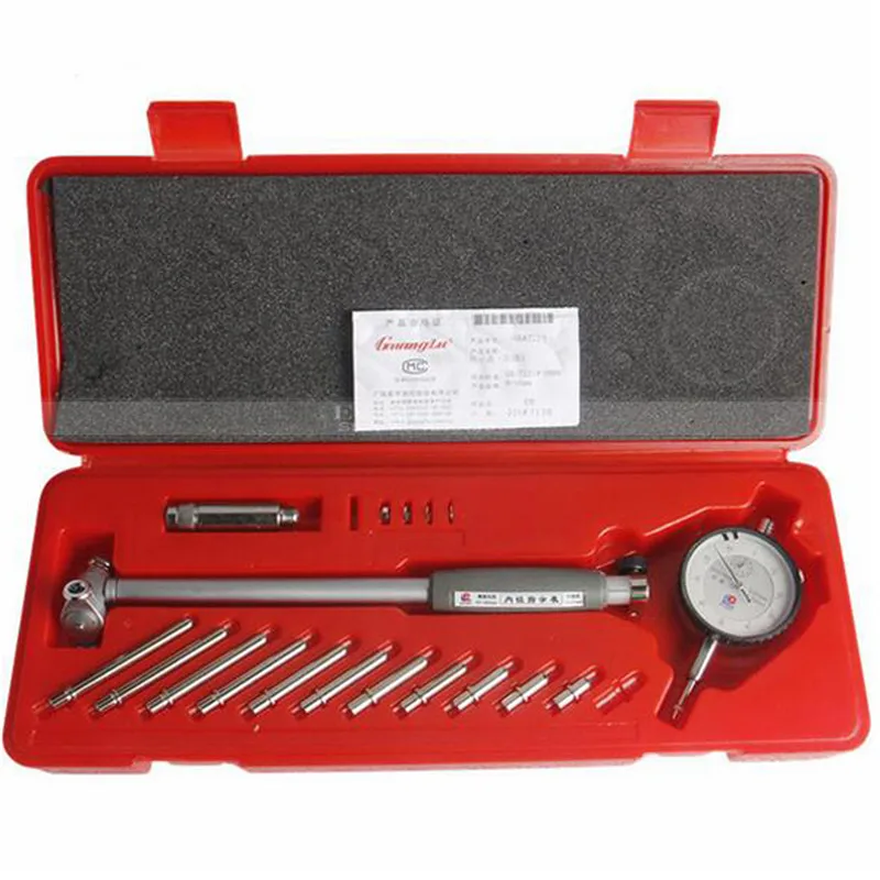 

Dial Bore Gauge 50-160mm 0.01mm Center Ring Dial Indicator Micrometer Gauge Measuring Tool