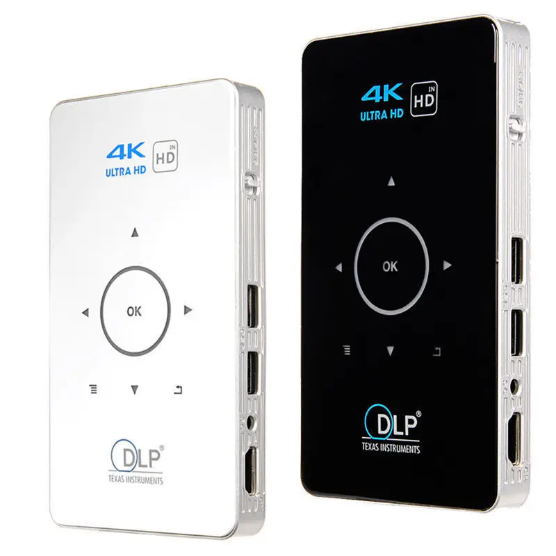 OTHA мини карманный проектор HD 2 ГБ/16 ГБ Портативный Android DLP Touch Pad WI FI 1080 P дома кино с