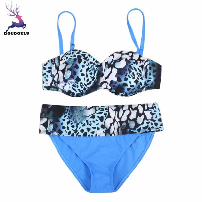 DOUDOULU Plus Size XL 4XL Women Bikini Set Sexy biquini sexy Laundry