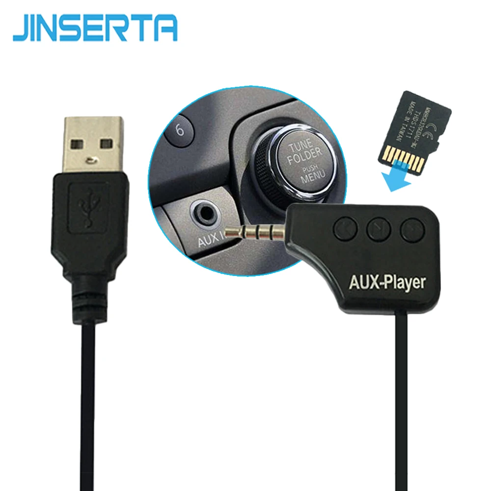 Mini Wireless Car MP3 Player  Audio Receiver  Car Speaker