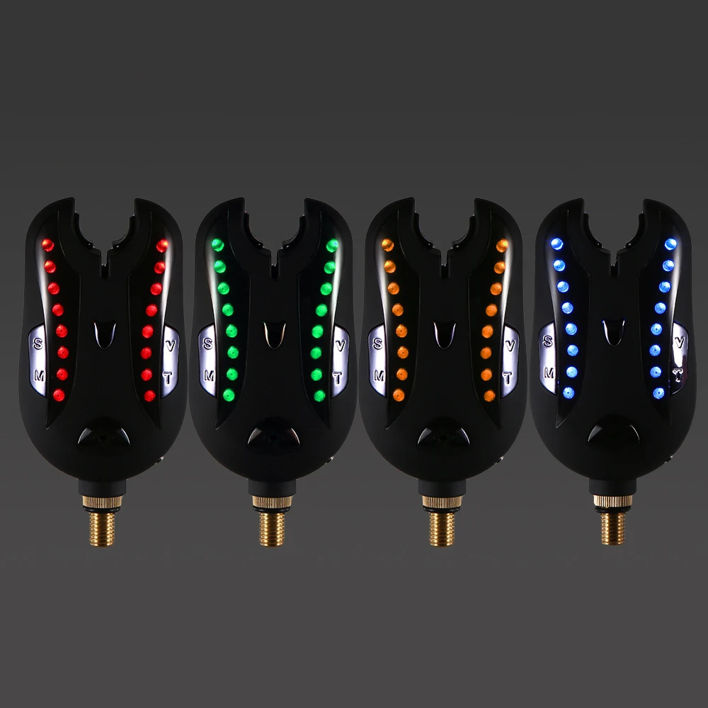 Conjunto de Alarmes da Mordida de Pesca sem Fio Acessórios de Pesca Lixada Receptor Digital Alerta Kit Carpa Pesca Led Indicador Som 16 Ferramentas de pesca