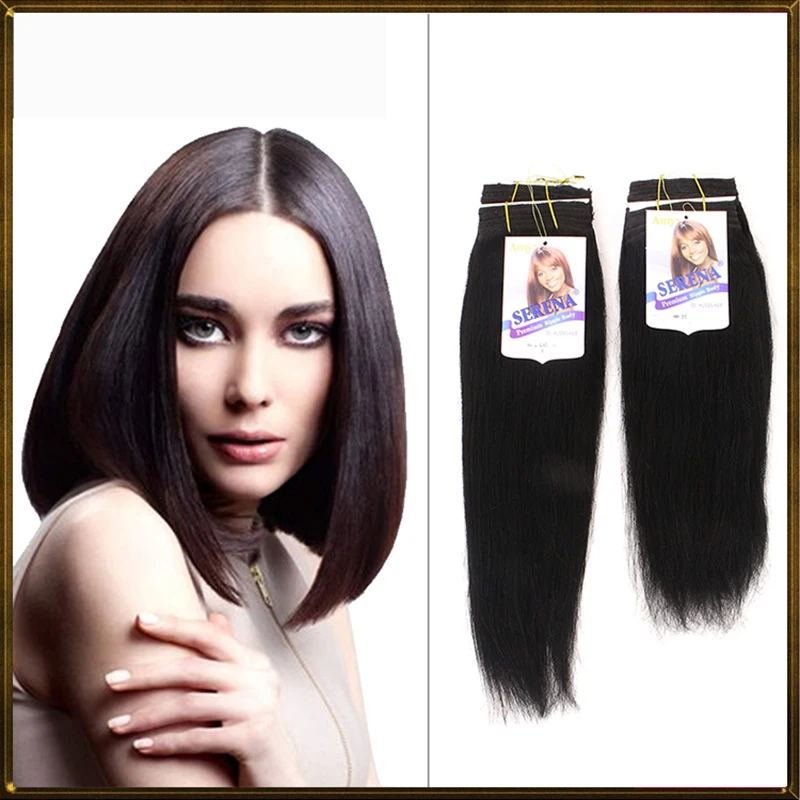 1pc Amy Serena Hh Silky 12 14 Color1 1b Blended Hair Malaysian