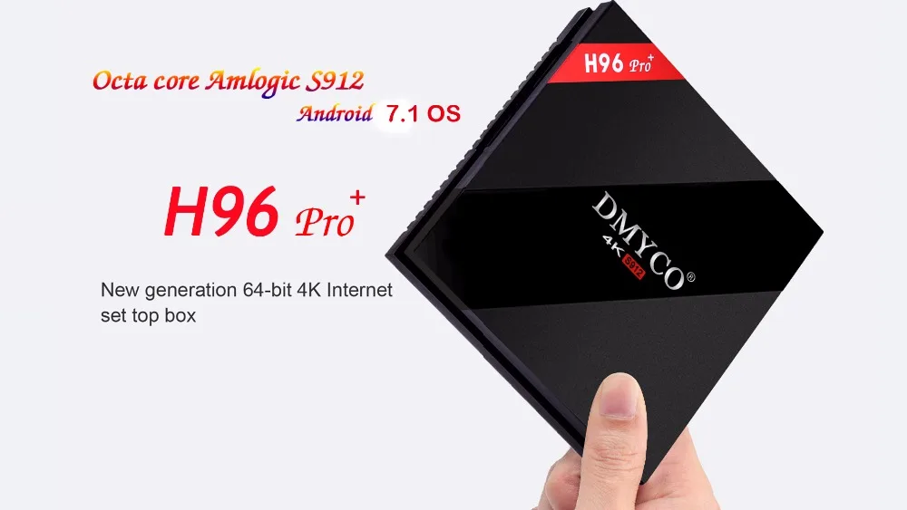 H96 pro+ -newst S912 android 6.0 marshmallow tv box 3g_32g(DMYCO)