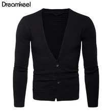 Мужской свитер, верхняя одежда без подкладки, мужской плотый вязаный кардиган, мужской вязаный пуловер свободного кроя Y