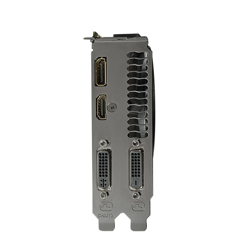 Бывшая в употреблении Видеокарта GIGABYTE NVIDIA GPU GTX 950 2G PowerConn 6pin двойной порт HDMI DVI