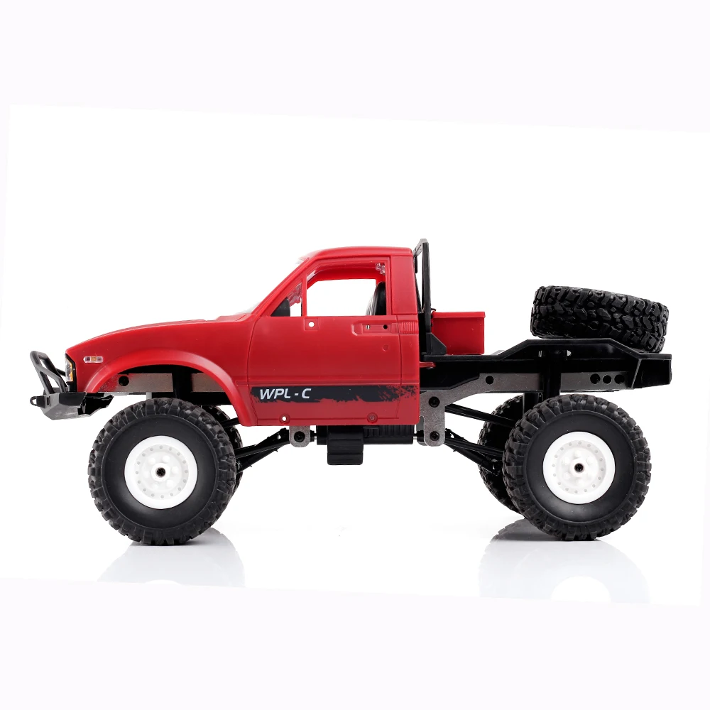 2019 WPL C14 1:16 2CH 4WD Дети RC грузовик 2 4G внедорожник электрический автомобиль 15 км/ч