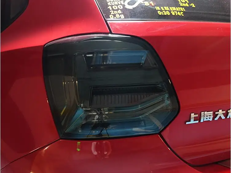 car styling polo tail lights for 2011~2017 Polo taillights LED Tail Lamp rear trunk lamp drl+brake+reverse+Dynamic turn signal