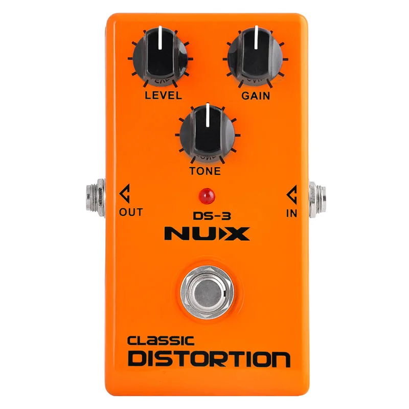 NUX DS-3 Classic Tube Distortion guitar Pedal Guitar Effect Pedal Crunch distortion Sound True Bypass guitar Guitar Accessories