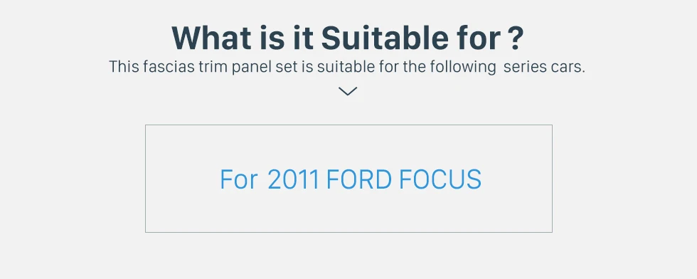 Seicane 173*98 мм панель рамка Комплект двойной Din Автомобильная аудио панель для 2011-2013 Ford Focus Радио Установка отделка тире рамка