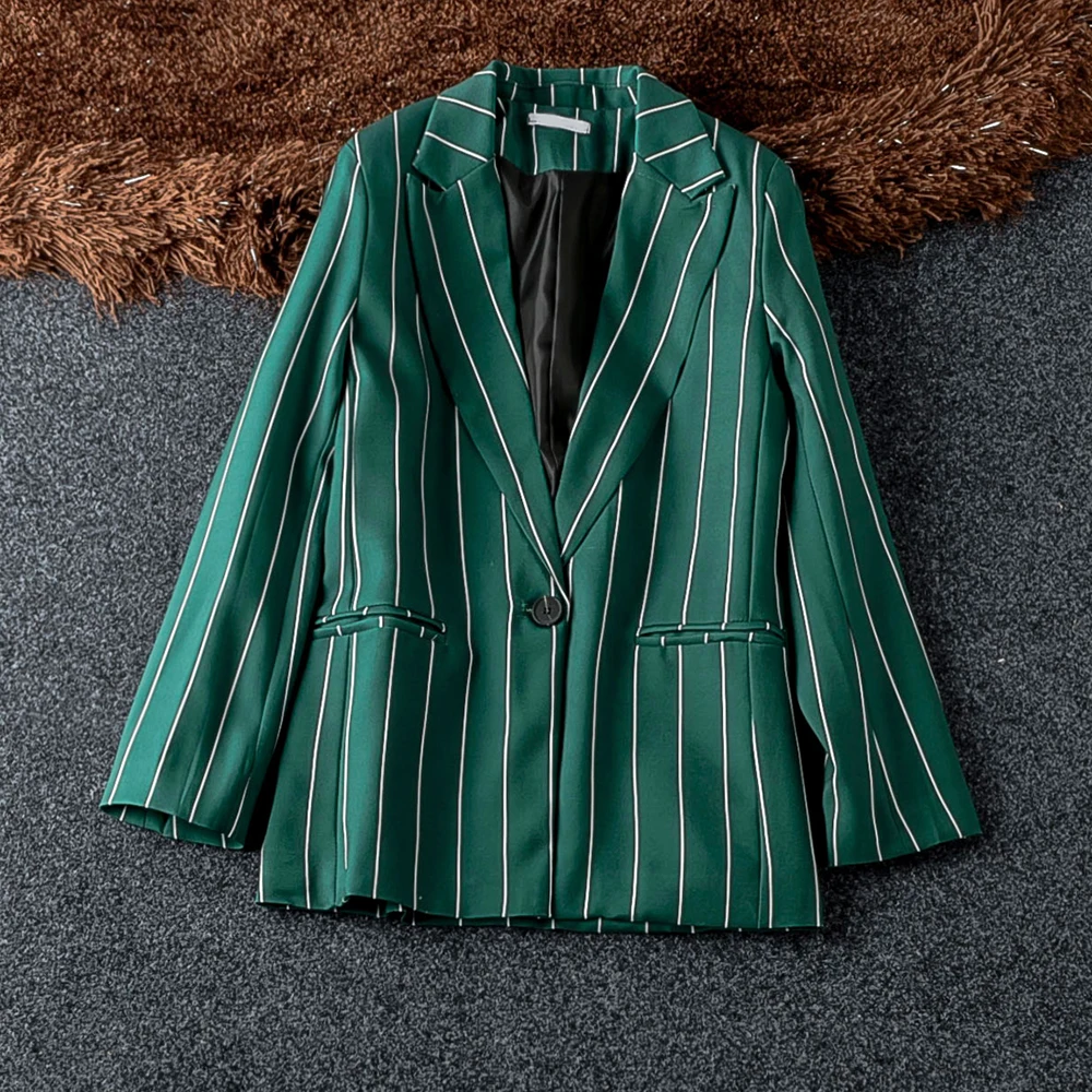 Fashion Office Lady Blazer Women Wide Leg Pant 2019 New Sale One Button Stylish Suit 2 Piece Set For Woman Slim Suits Pants Sets