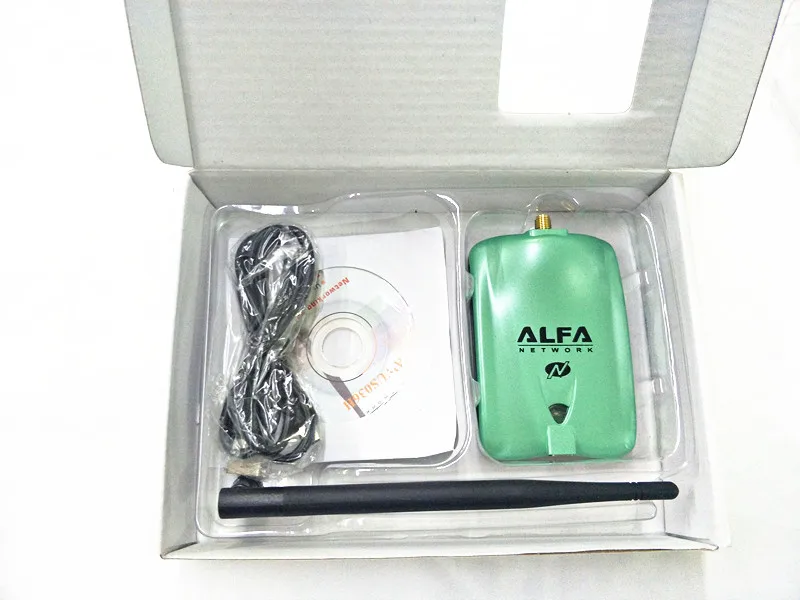 ALFA awus036нh сетевой Ralink 3070L Wifi сетевая карта 2000 МВт ALFA беспроводной WiFi USB адаптер с 5dbi anenna 1 комплект