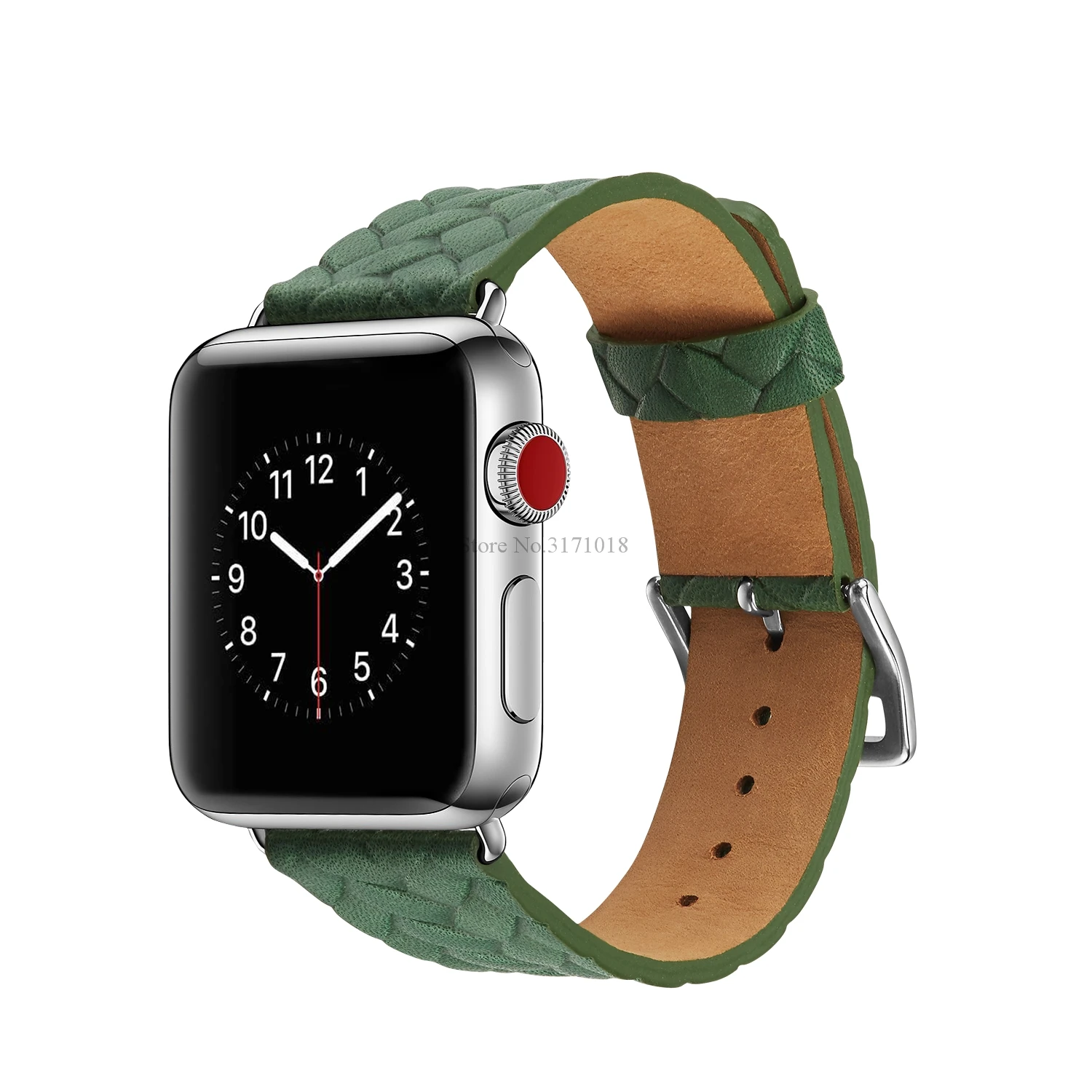 Новый тканые ремешки для apple watch 38mm 42 мм кожаный браслет ремешок замена наручные серии 3/2/1 38 и 42 мм с адаптерами