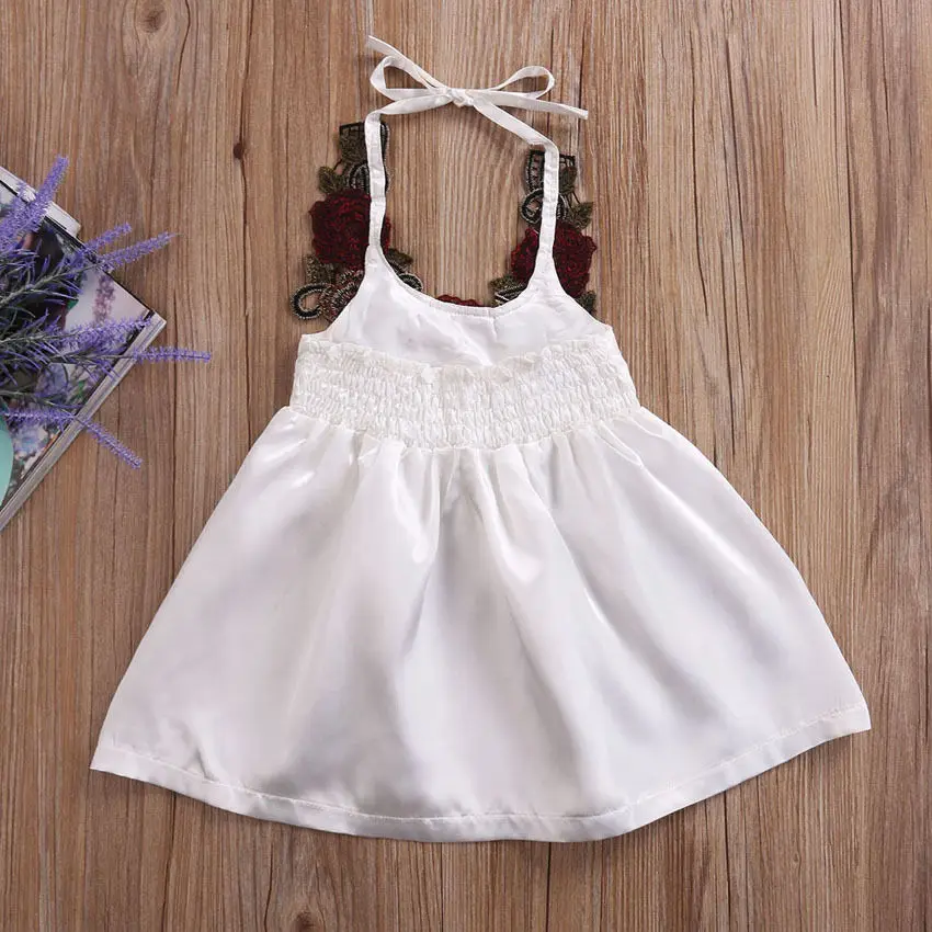 Детское платье с лямкой на шее и цветами|kids baby girl|girl flowersdress summer girl |