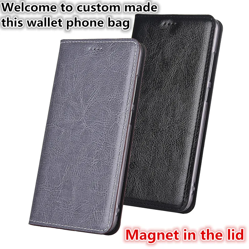 CJ09 Genuine leather wallet phone bag for font b OnePlus b font font b 7 b