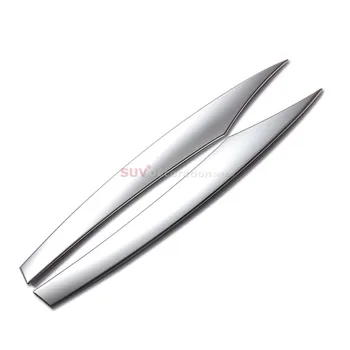 

Only fit for Ordinary Model !! For Jaguar F-Pace f pace X761 2016 2017 ABS MATTE Front Fog Lamp Light Decorative Trim 2pcs