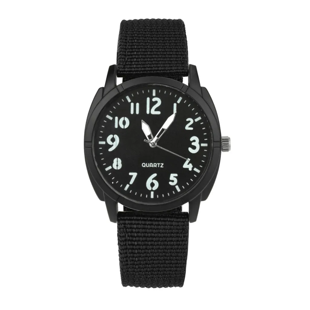 

2019 New New Men Watch Retro Design Nylon Band Analog Alloy Quartz Wrist Watch #NN0121