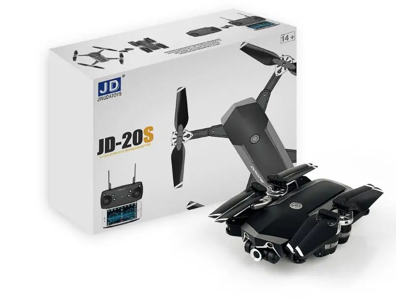 Mitoot JD-20S JD20S WiFi FPV складной Дрон 2MP HD камера с 18 минут время полета RC Квадрокоптер RTF