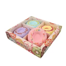 4 шт., эссенция, Милое мыло для душа, мыло для тела, для купания, очищающее средство, уход за кожей, подарочный набор