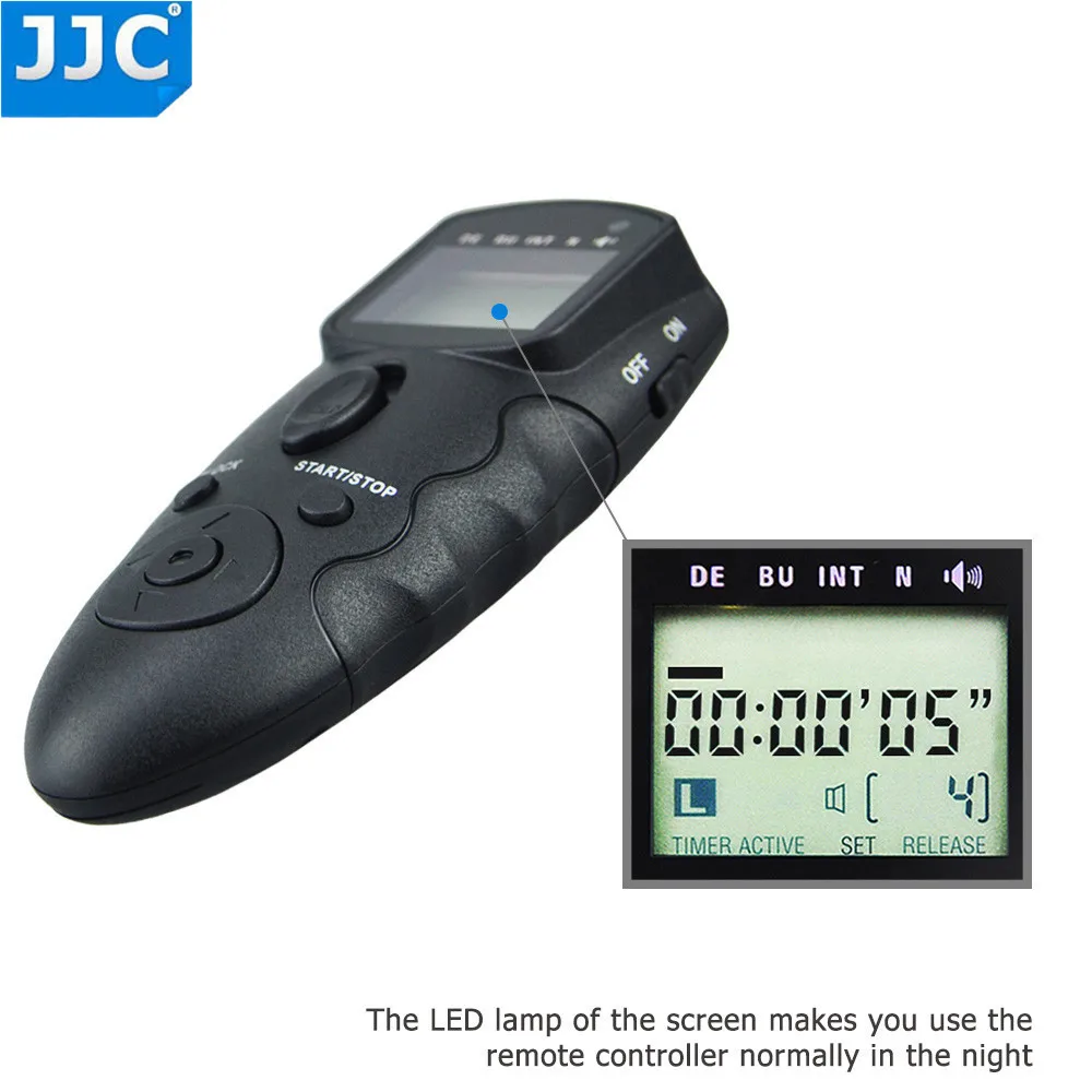 Wireless Shutter Remote Control JJC Remote Shutter Release Controller for Olympus OM-D E-M1 Mark II 