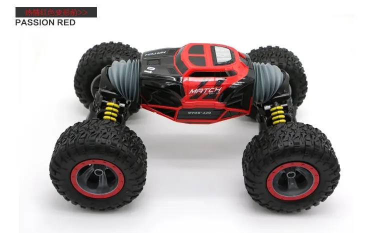 Игрушечная машинка Bigfoot elctric RC 2168 2,4 г 1:10 49 см 20 км/ч 4WD Двусторонняя деформация высокая скорость вездеход переворачивается трюк RC автомобиль