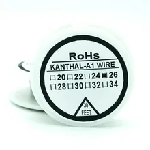 Kanthala1 wire 26 Gauge 30 FT (0.4mm) Cantal Resistance Resistor AWG A-1 Nichrome wire New pack