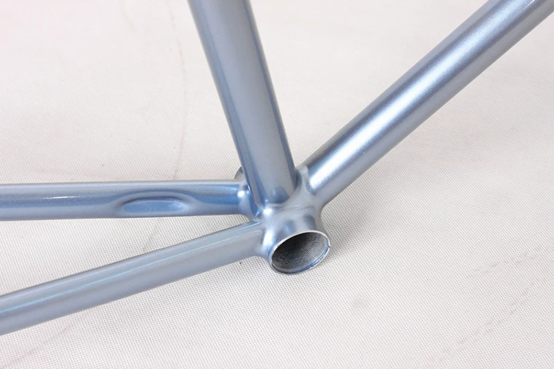 Top fixed gear bike frame 4130 Chrome molybdenum steel fixie frame road  700C frame  53cm 55cm 58cm Customized bicycle Frame 16