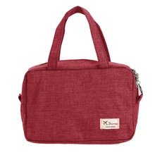 2016 New 600DMatte Cloth Zipper New Women Makeup bag Cosmetics bags Case Make Up Organizer Toiletry Storage Travel Wash pouch
