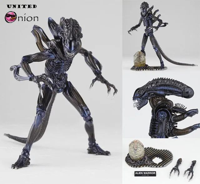 

16cm Revoltech 1986 Old Movie Alien Warrior First Edition PVC Loose Action Figure Model Brinquedos Toy Xenomorph Xmas Gift
