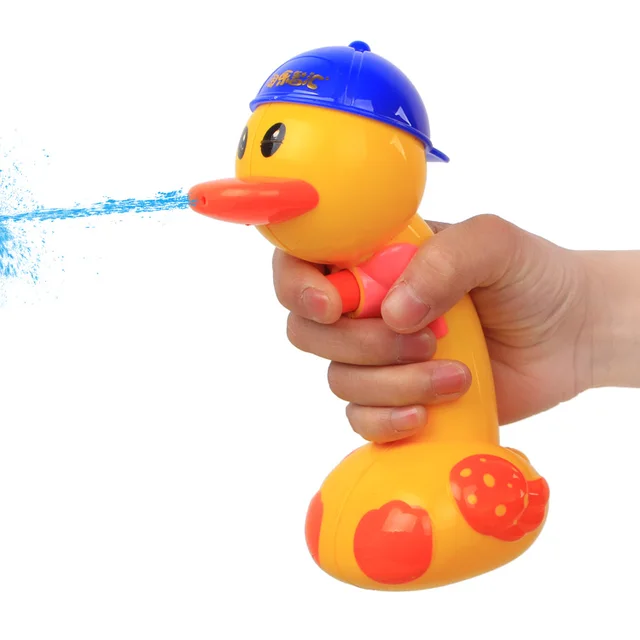 Beach teakettles water spray little duck water gun infant child baby