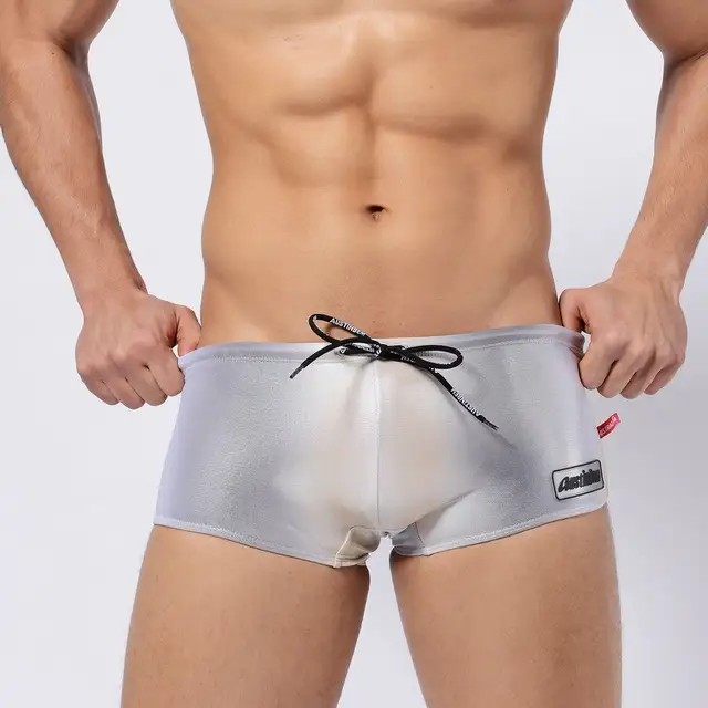 slip paillettes homme