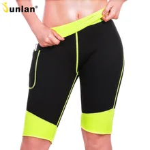 Junlan для похудения шорты для Для женщин неопрен Управление брюки Высокая талия формирователь снижение одежда тренажер для талии моделирующее белье для тренировок