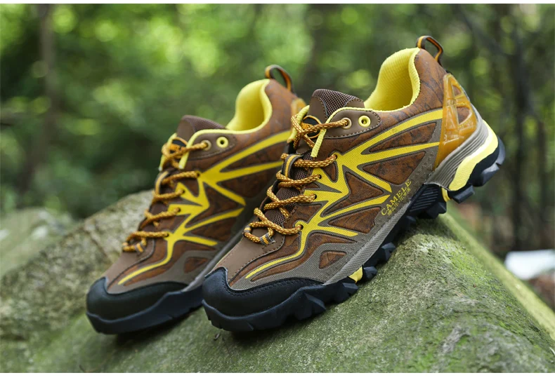 Для мужчин женщин треккинговые ботинки открытый восхождение Sneackers Охота Спортивные, для похода кроссовки Нескользящие Прогулки