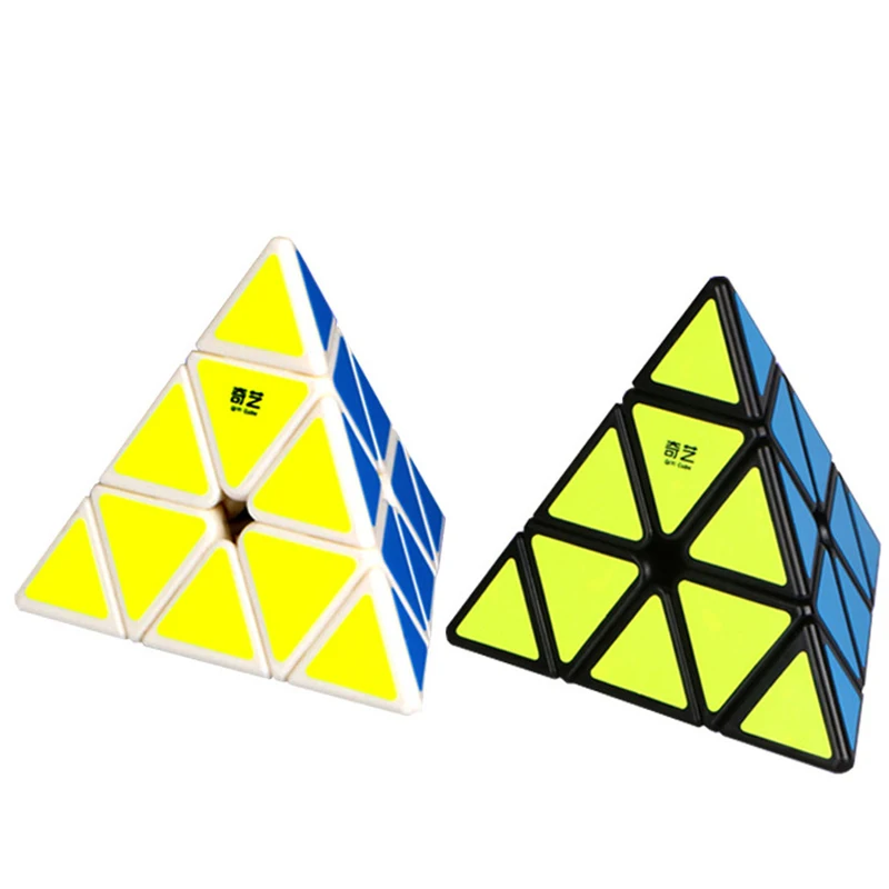 

Creative Tetrahedron Pyramid Magic Cube Professional Triangle Pyraminx Speed Twist Cube for Kids Learning Education Puzzle Toys