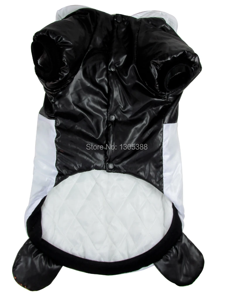 Ветреная подкладка панда дизайн для домашних собак пальто CPAM средних больших собак Одежда