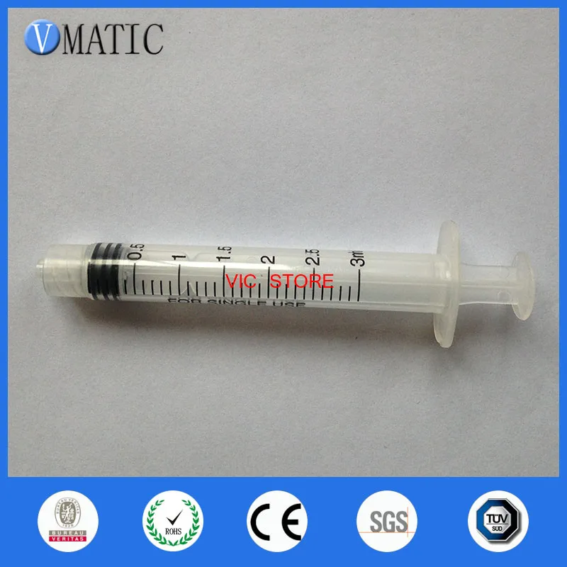 

Free Shipping 30Pcs/Set 3ml/cc Glue Dispensing Syringe Liquid Dispenser Industry Syringe