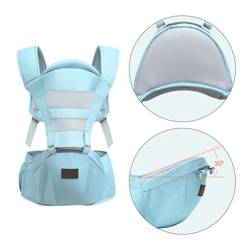 Hipseat эргономичный младенческой Детские сумка-кенгуру Mochila сумка для переноски детей рюкзак кенгуру дешевые слинг детская одежда