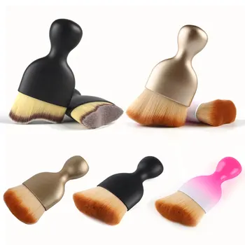

MAANGE 1Pcs Contour Foundation Blending Powder Makeup Brush Pro S Shape Blush Beauty Make Up Brushes Cosmetic Tool Maquiagem New