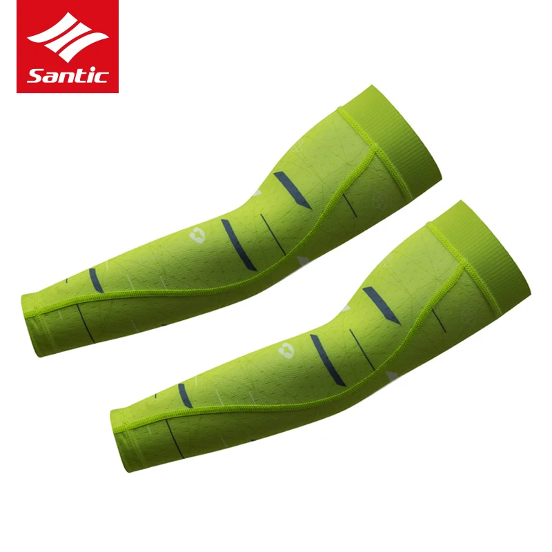 Santic Cycling Arm Sleeve Anti-UV Sunproof Summer Men Women Elastic Breathable Bicycle Cover Riding Bike Ciclismo | Спорт и