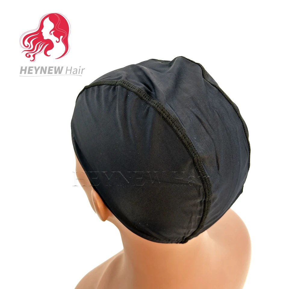 Stocking spandex dome cap for making wigs adjustable stretch hairnets nylon weaving caps black color wigs accessories 10pcs/lot