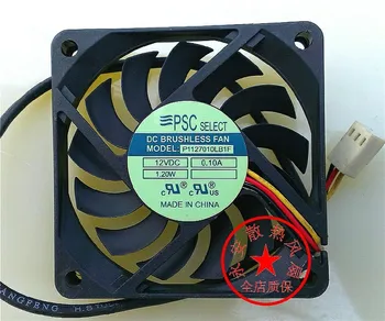 

Free Shipping PSC P1127010LB1F DC 12V 0.10A 1.2W Server Square Fan 70x70x10mm